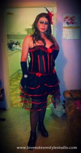 Kadyn transformed into Miss Vida Boem