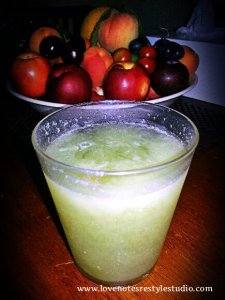 Pretty summer cocktail...