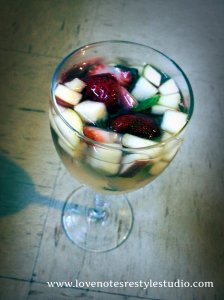 Strawberry and Mint Sangria